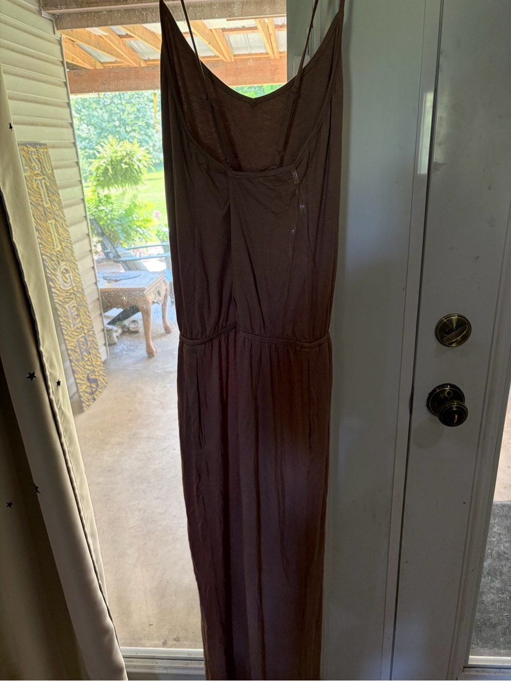 Kori Brown Sleeveless Jumpsuit